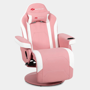 GPLUS Recliner Massager Gaming Chair PINK GPLUS Recliner Massager Gaming Chair