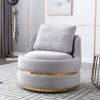 NANDA Akili Swivel Barrel Chair
