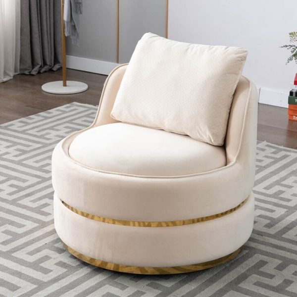NANDA Akili Swivel Barrel Chair