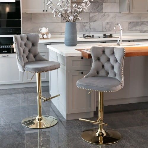 Se6527e5a0af2497e9f1d3644e4e1cb70v.jpg UDI Tufted Bar Chairs
