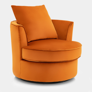 WOOVLE 360° Swivel Barrel Chair_main-0 WOOVLE 360° Swivel Barrel Chair