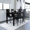IRISA Dining Table | 4 Chairs Set