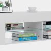 TVBOK LED Bookshelves TV Stand