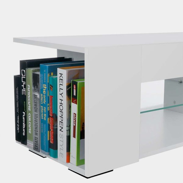 TVBOK LED Bookshelves TV Stand
