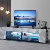 TVBOK LED Bookshelves TV Stand