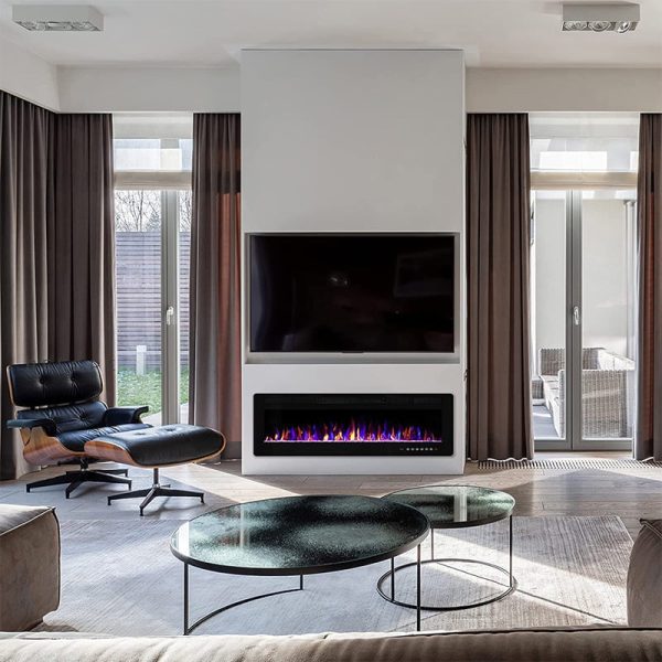 VUFLAM 1500W Electric Fireplace-5 VUFLAM 1500W Electric Fireplace