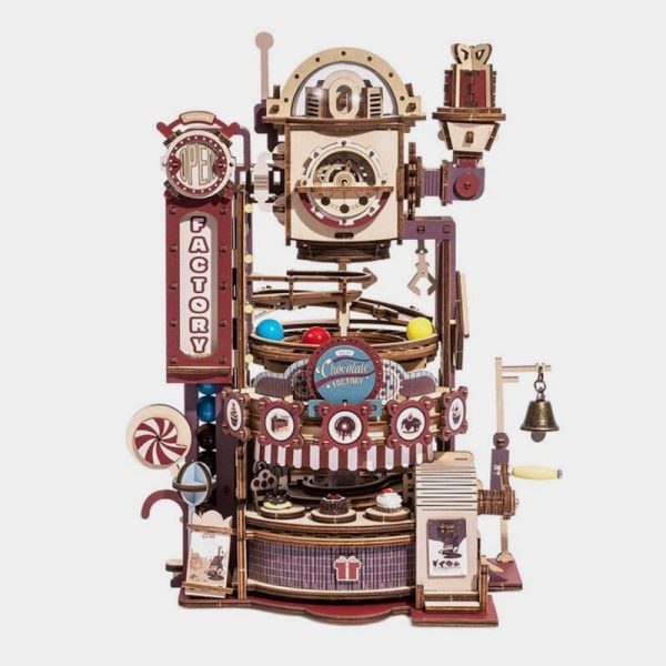 CHOCORY 3D Marble Run Wooden Puzzle__00 CHOCORY 3D Marble Run Wooden Puzzle