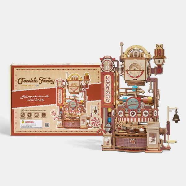 CHOCORY 3D Marble Run Wooden Puzzle__07 CHOCORY 3D Marble Run Wooden Puzzle