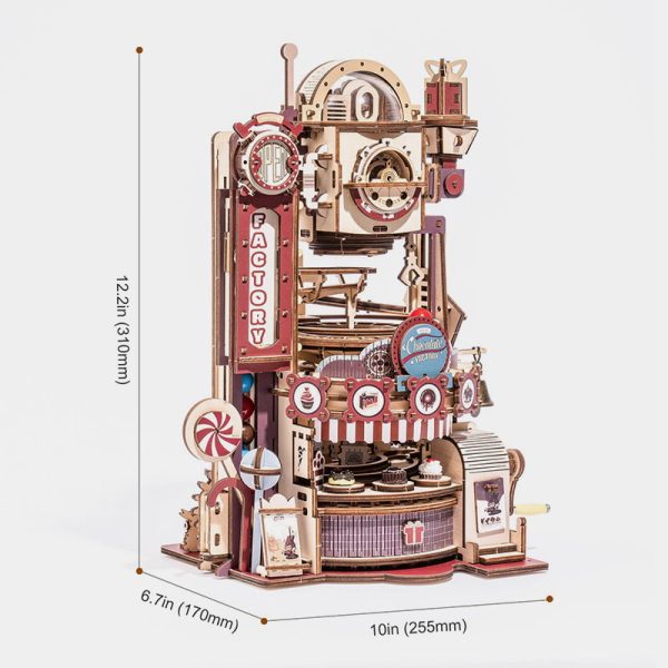 CHOCORY 3D Marble Run Wooden Puzzle__08 CHOCORY 3D Marble Run Wooden Puzzle