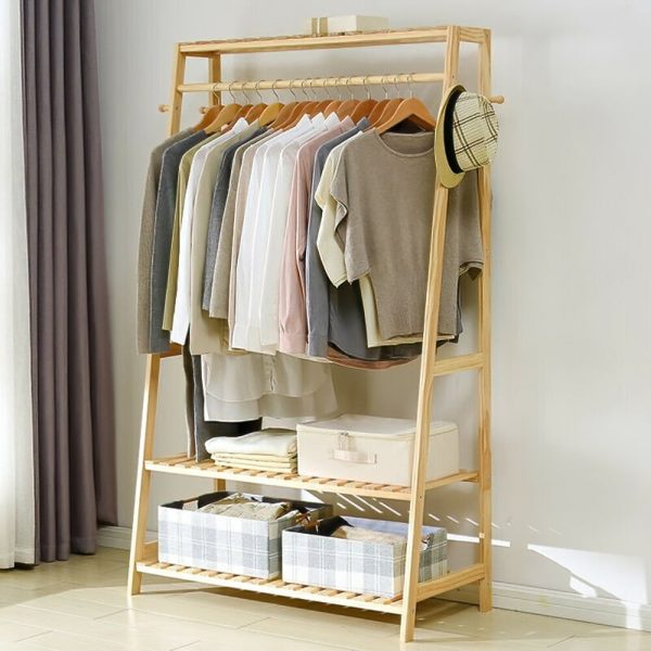 CLOZEN Bamboo Clothing Organizer