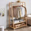 CLOZEN Bamboo Clothing Organizer