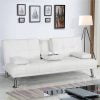 PHLOTA Convertible Sofa Bed__White PHLOTA Convertible Sofa Bed