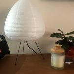 CAMKANO Wabi-Sabi Rice Paper Table Lamp