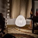 CAMKANO Wabi-Sabi Rice Paper Table Lamp