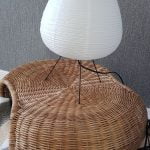CAMKANO Wabi-Sabi Rice Paper Table Lamp