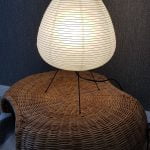 CAMKANO Wabi-Sabi Rice Paper Table Lamp