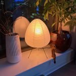 CAMKANO Wabi-Sabi Rice Paper Table Lamp
