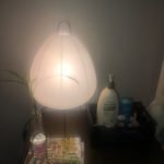 CAMKANO Wabi-Sabi Rice Paper Table Lamp