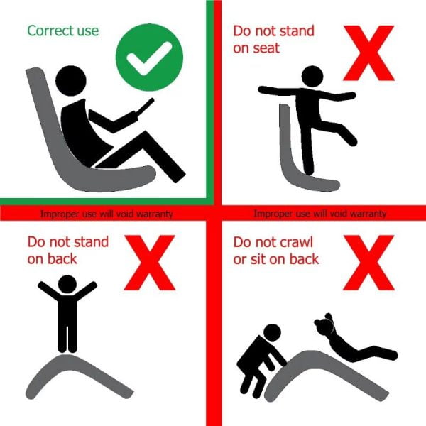 CROCKR Ergonomic Floor Gaming Chair__01 CROCKR Ergonomic Floor Gaming Chair