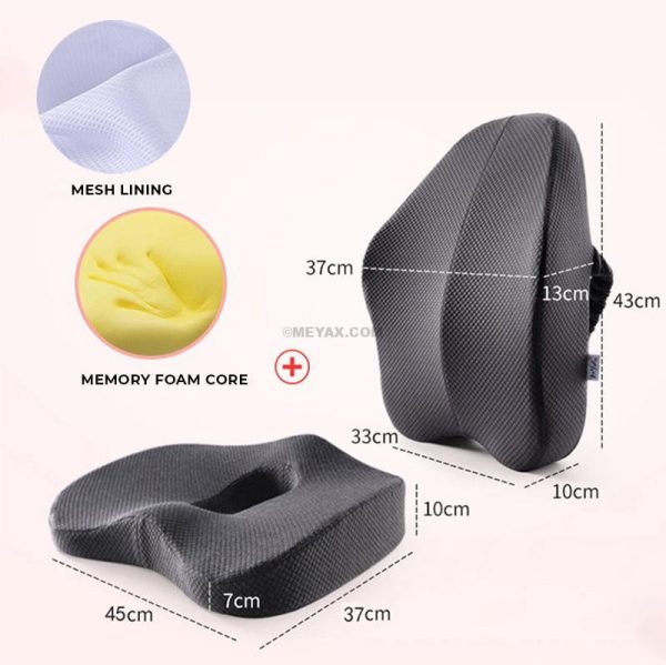 CURVN Orthopedic Memory Foam Seat Cushion - 18 CURVN Orthopedic Seat Cushion