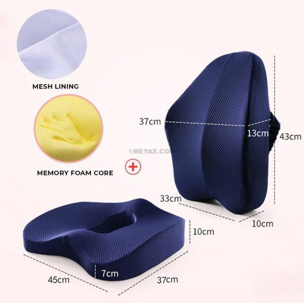 CURVN Orthopedic Memory Foam Seat Cushion - 19 CURVN Orthopedic Seat Cushion