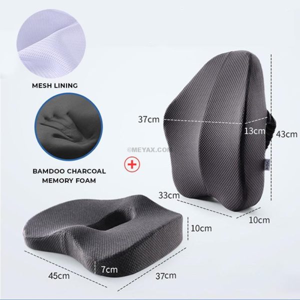 CURVN Orthopedic Memory Foam Seat Cushion - 20 CURVN Orthopedic Seat Cushion