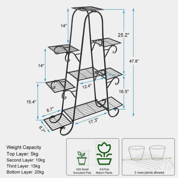 HARIYO Multilayer Plant Shelf__06 HARIYO Multilayer Plant Shelf