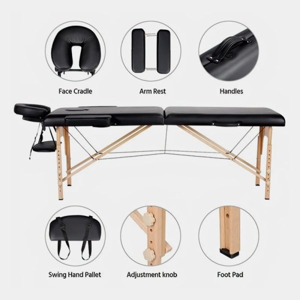 HYDRA 84"L Portable Spa Bed