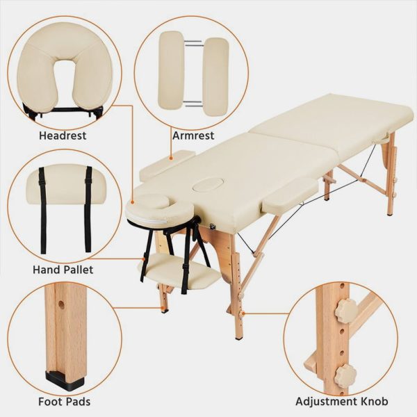 HYDRA 84"L Portable Spa Bed