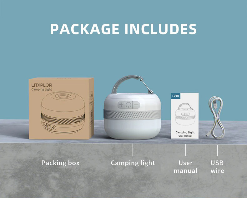 LITXPLOR 230 Hours Camping Flashlight 19