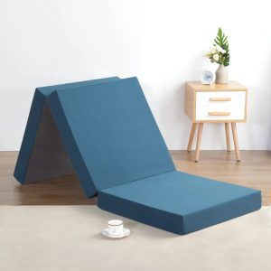 LuxTrifoam 4in Tri Fold Memory Foam Mattress 02