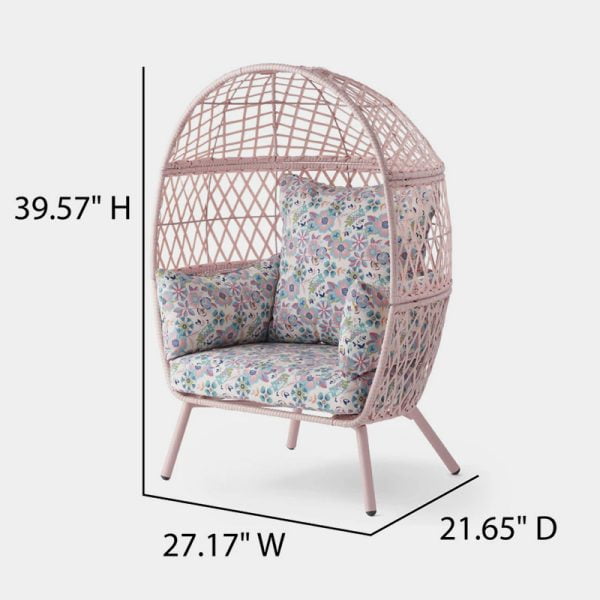 N' EGG Outdoor Wicker Egg Chair 04 N' EGG Kids Wicker Egg Chair