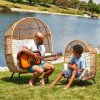 N' EGG Outdoor Wicker Egg Chair 06 N' EGG Kids Wicker Egg Chair