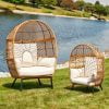 N' EGG Outdoor Wicker Egg Chair 07 N' EGG Kids Wicker Egg Chair