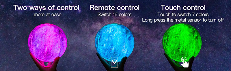 NISKY 3D Galaxy Moon Light 05