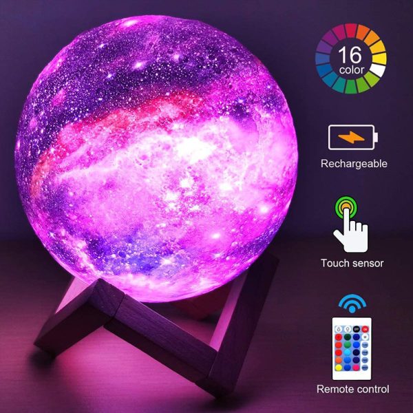 NISKY 3D Galaxy Moon Light