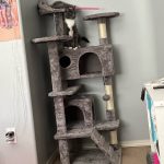 SKRY 54.5" Scratching Cat Tree