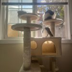 SKRY 54.5" Scratching Cat Tree