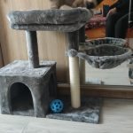 FURFAM Small Cat Tree Tower