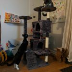 SKRY 54.5" Scratching Cat Tree