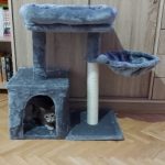 FURFAM Small Cat Tree Tower