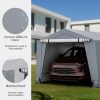 AUTOCAVE 10.2" x 20.4" Heavy-Duty Carport