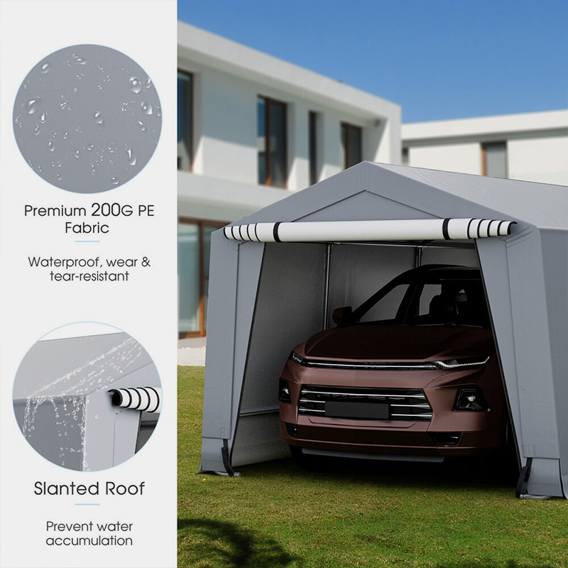 AutoCave Heavy Duty Carport 04