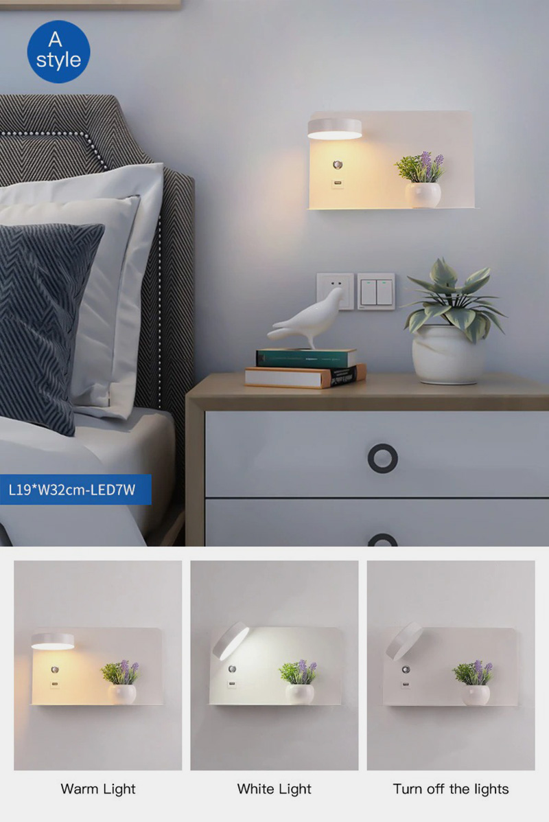ERGOPAD USB LED Wall Lights 6