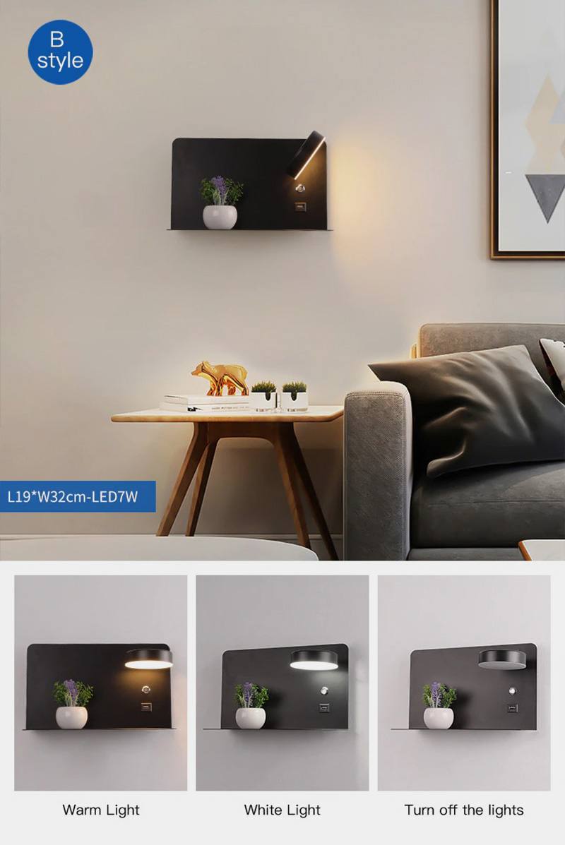 ERGOPAD USB LED Wall Lights 7