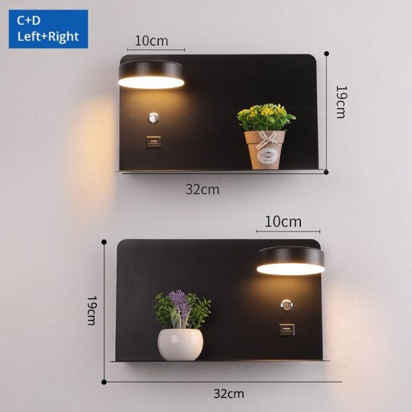 ERGOPAD USB LED Wall Lights