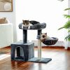 FURFAM Small Cat Tree Tower
