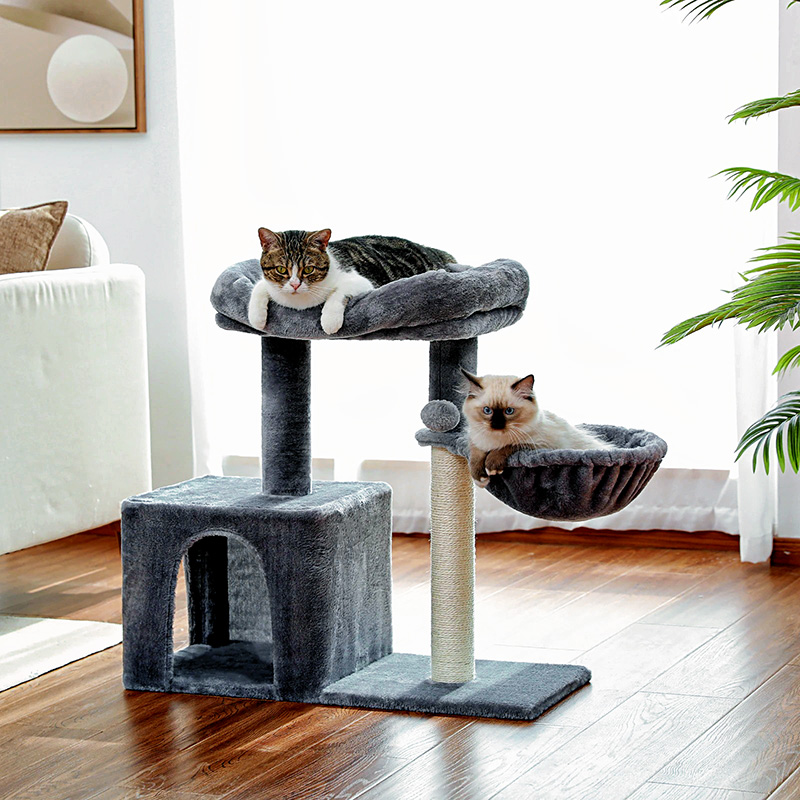 FURFAM Small Cat Tree Tower 1