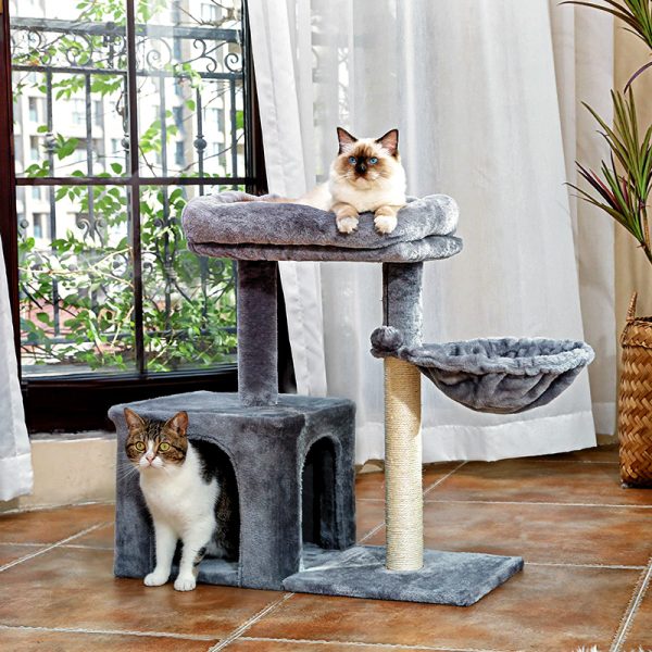 FURFAM Small Cat Tree Tower