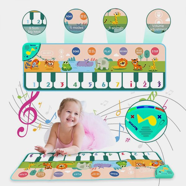 KIDIKEYS Toddler Piano Mat